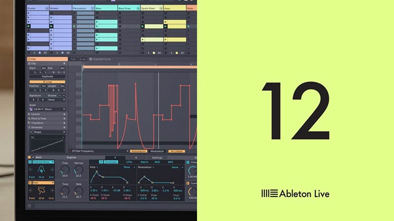 Ableton Live 12 : une nouvelle version riche en nouveautés
