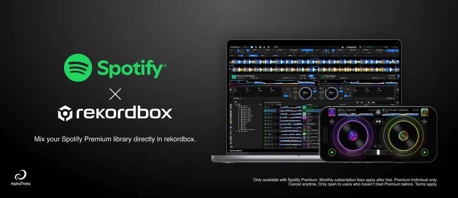 Spotify on rekordbox