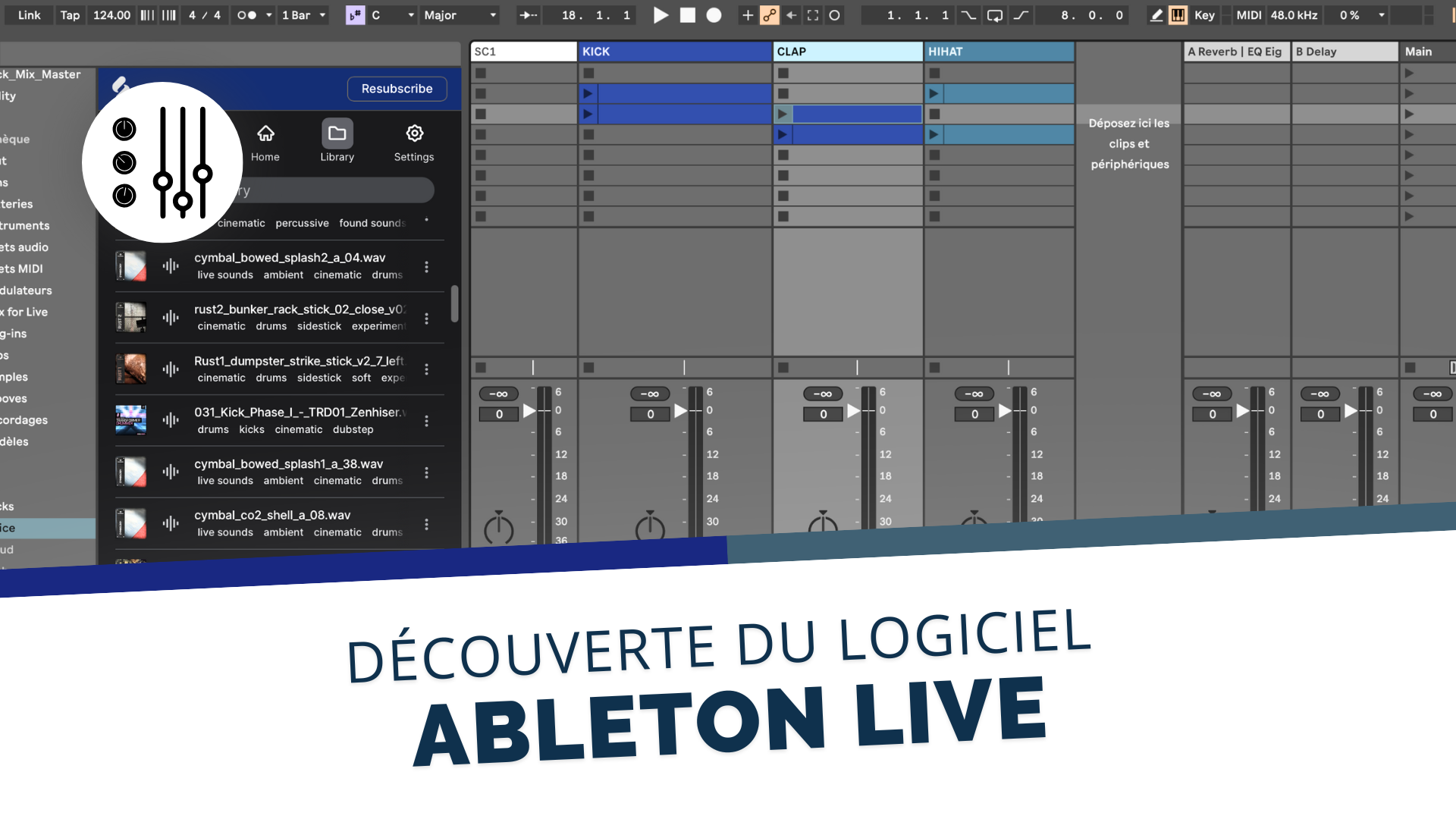Découvrir le logiciel Ableton Live