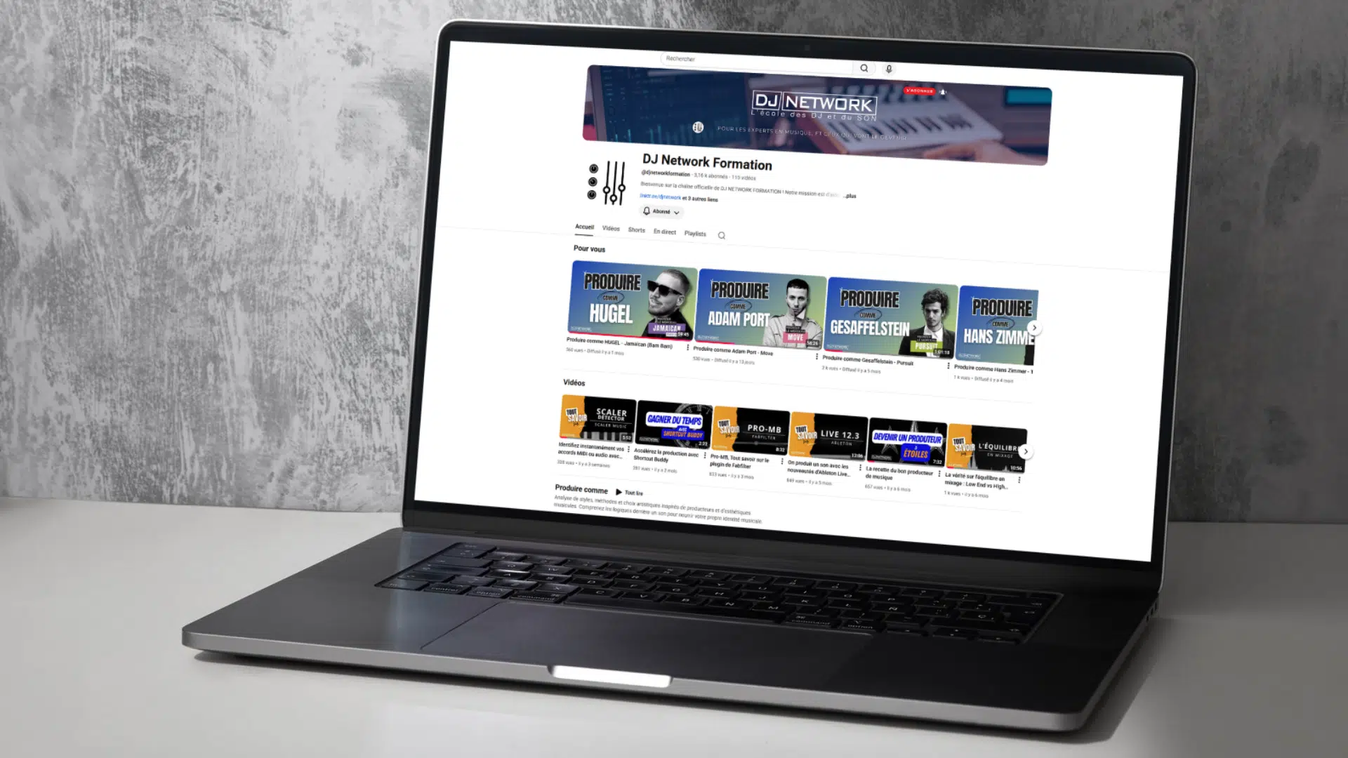 S'abonner à la chaine YouTube DJ NETWORK