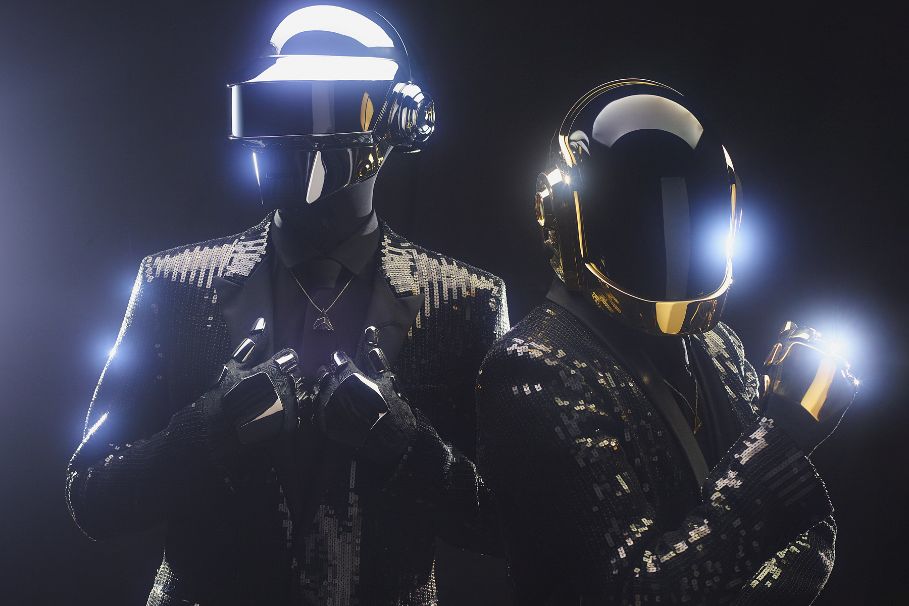 Daft Punk en concert à Bercy à Paris en 2007