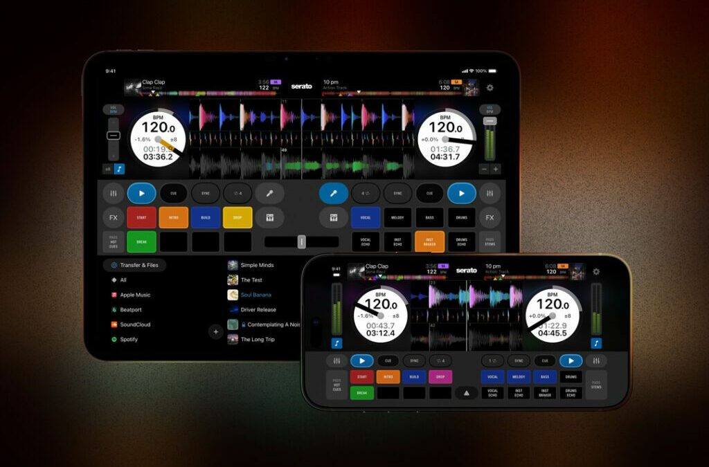 Serato DJ sur iPhone et iPad : mixer sans ordinateur ?